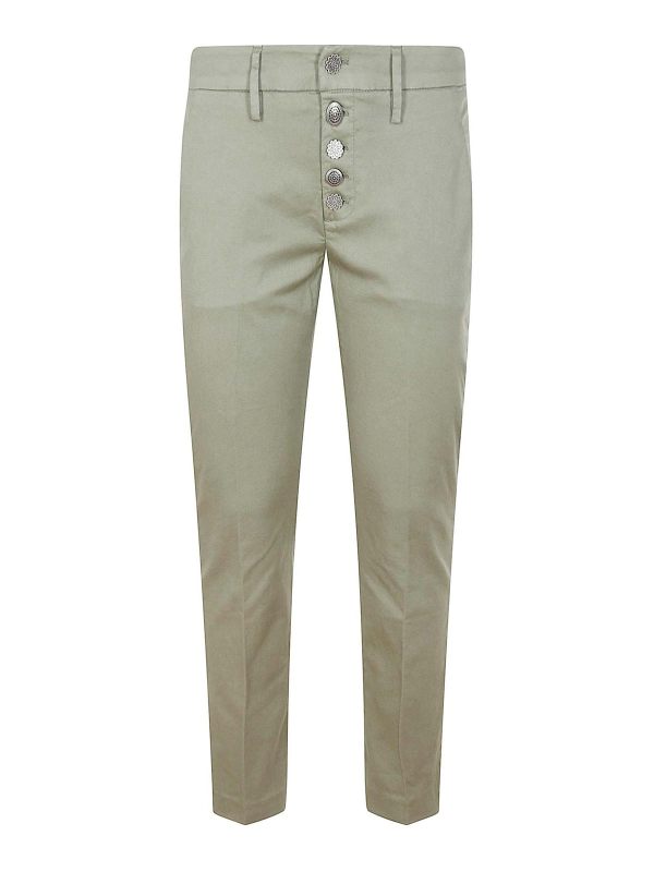 Dondup Pantalons Décontractés - Vert