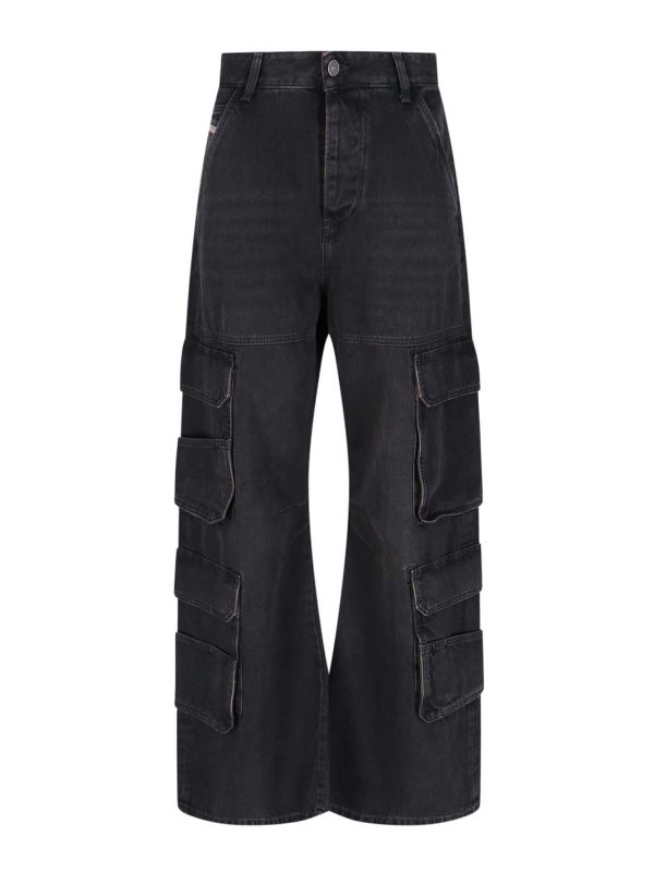 Diesel Jean Bootcut - Noir