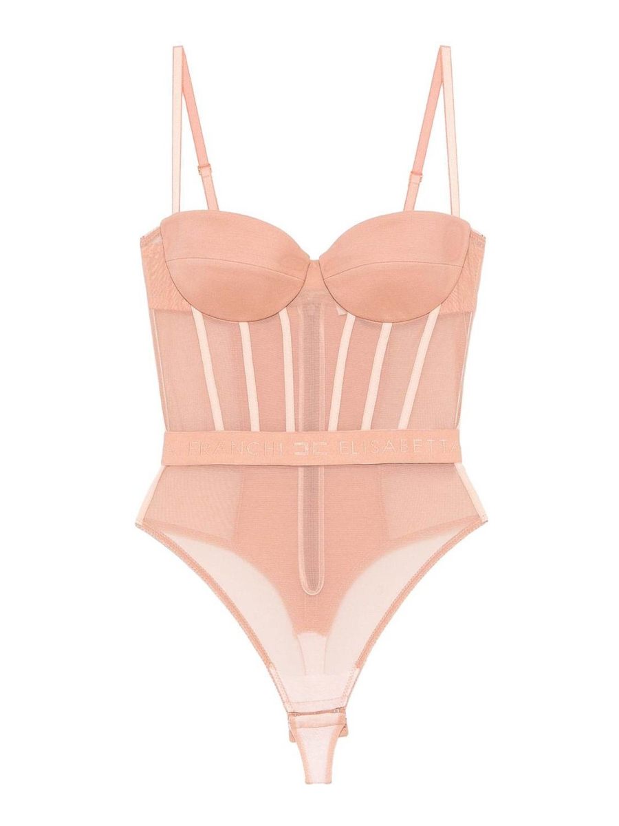 Elisabetta Franchi Top - Couleur Chair