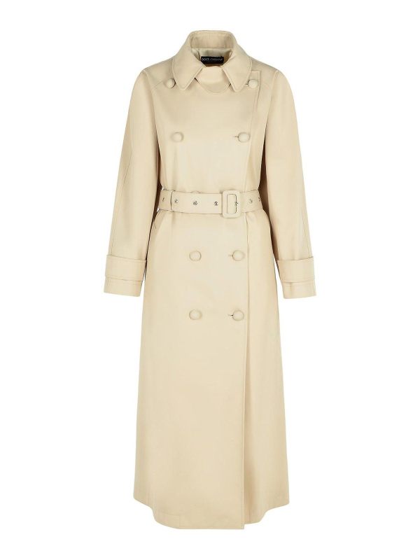 Dolce & Gabbana Manteau Court - Beige