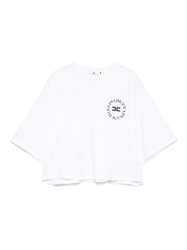 Elisabetta Franchi T-Shirt - Blanc