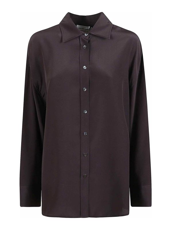 P. A.R. O.S. H. Chemise - Marron
