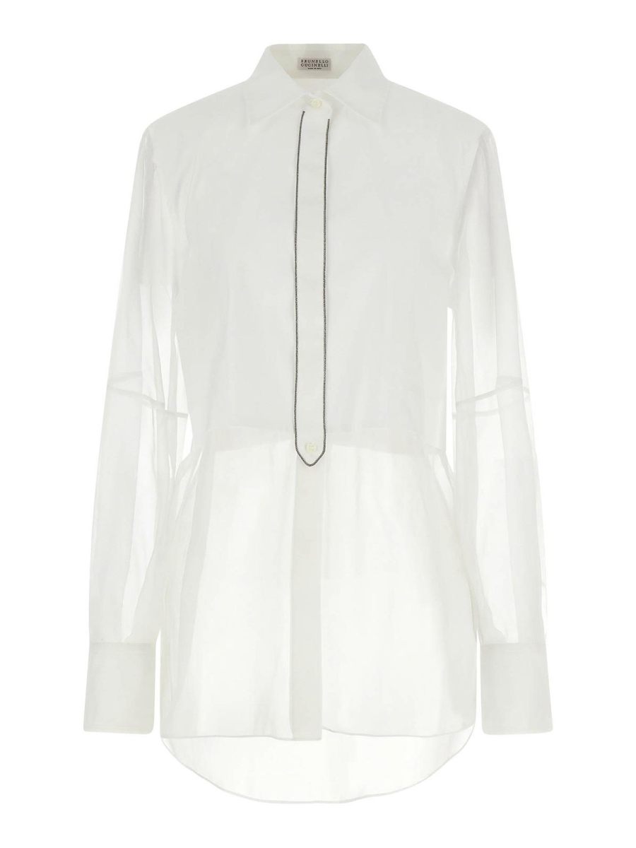 Brunello Cucinelli Chemise - Blanc