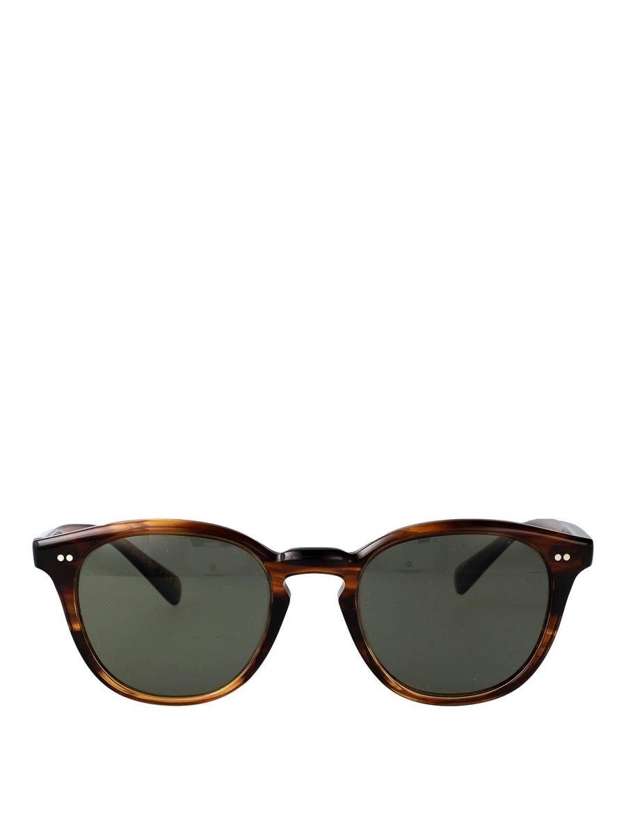 Oliver Peoples Lunettes De Soleil - Marron