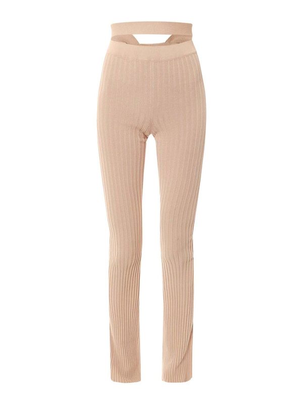 Andreādamo Pantalons Décontractés - Beige
