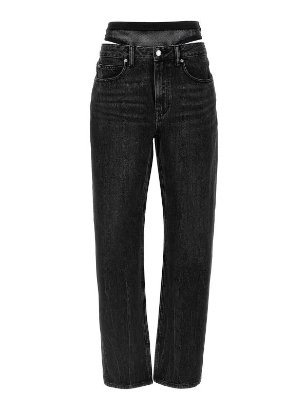 Alexander Wang Jean Bootcut - Noir