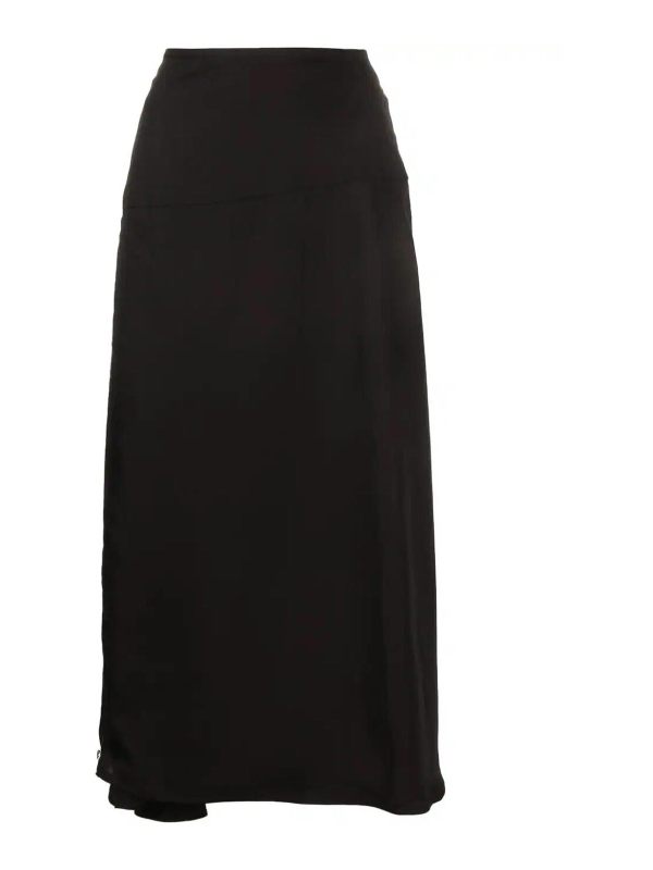 Jil Sander Jupe Midi - Noir