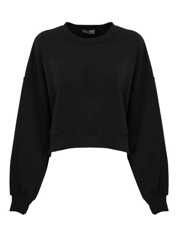 Elisabetta Franchi Sweat-Shirts - Noir
