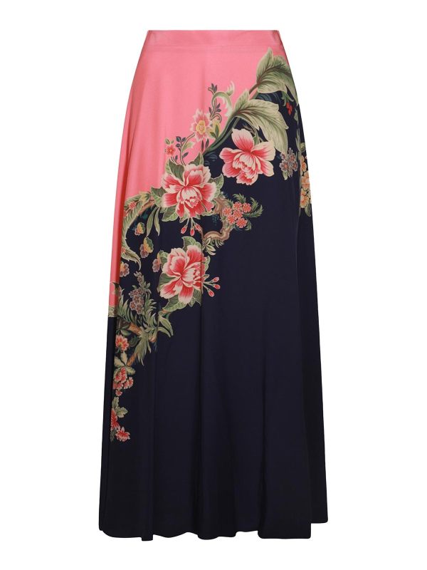 Etro Jupe Midi - Bleu