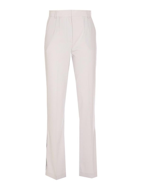 Patrizia Pepe Pantalons Décontractés - Blanc