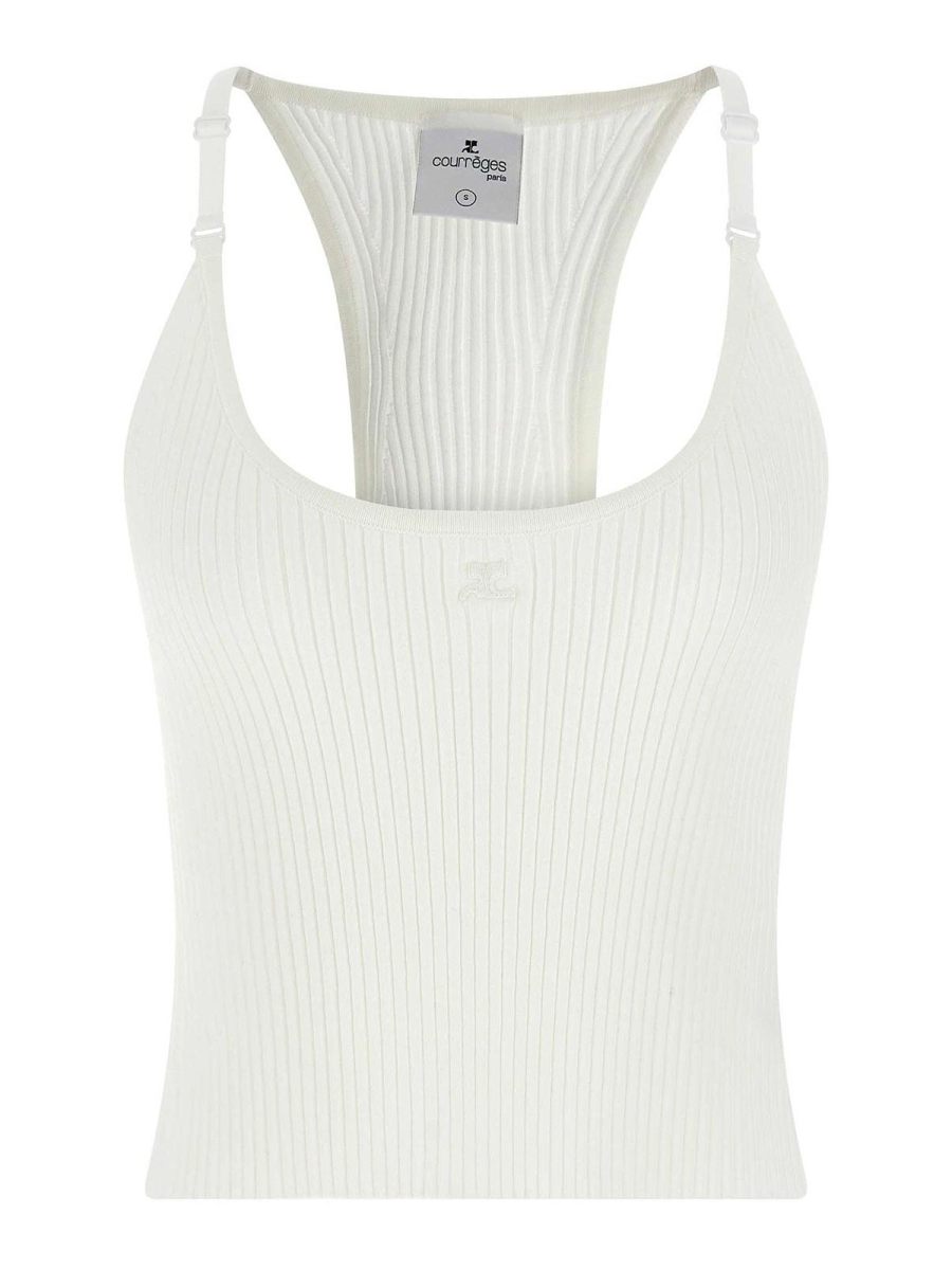 Courreges Top - Blanc