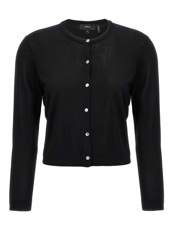 Theory Cardigan - Noir