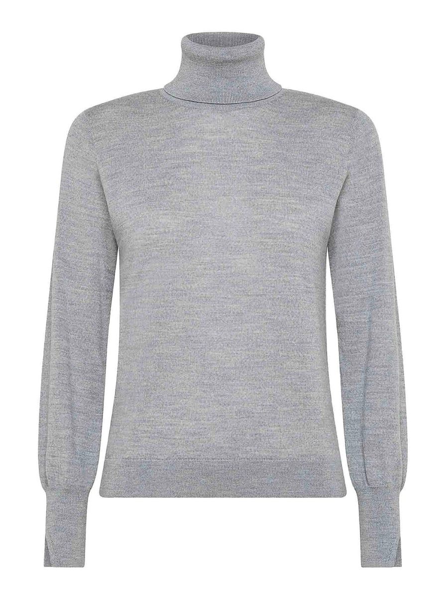 Seventy Pull Col Roulé - Gris