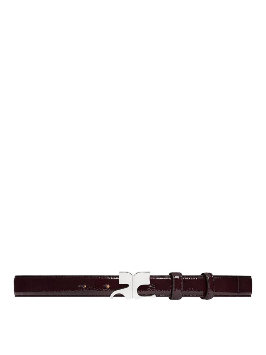 Courreges Ceinture - Rouge Brun