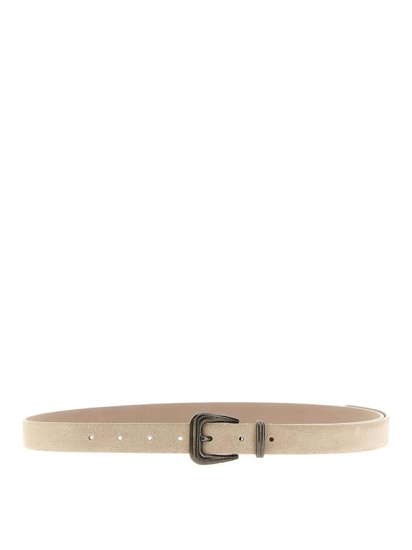 Brunello Cucinelli Ceinture - Blanc