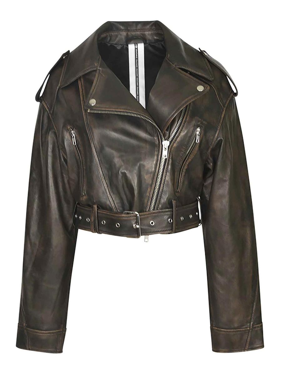 S. W.O. R.D 6.6.44 Manteau Court - Noir