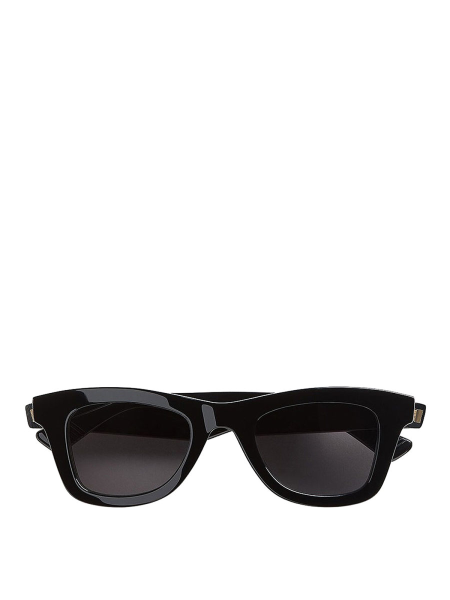 Bottega Veneta Lunettes De Soleil - Blanc