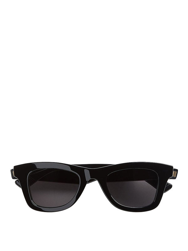 Bottega Veneta Lunettes De Soleil - Blanc