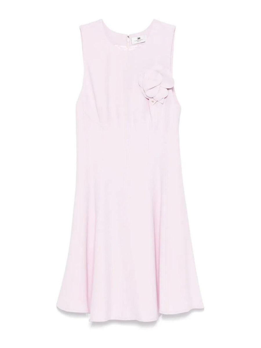 Elisabetta Franchi Robe Au Genou - Rose