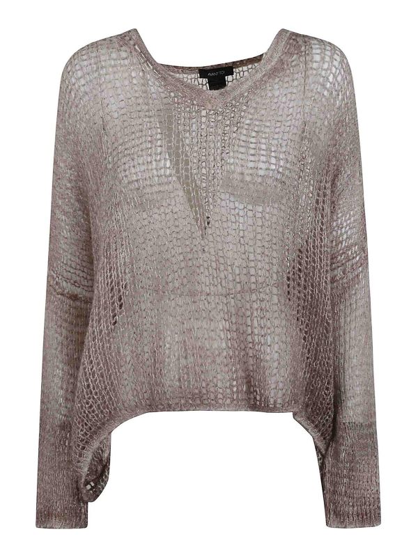 Avant Toi Pull Col Bateau - Beige