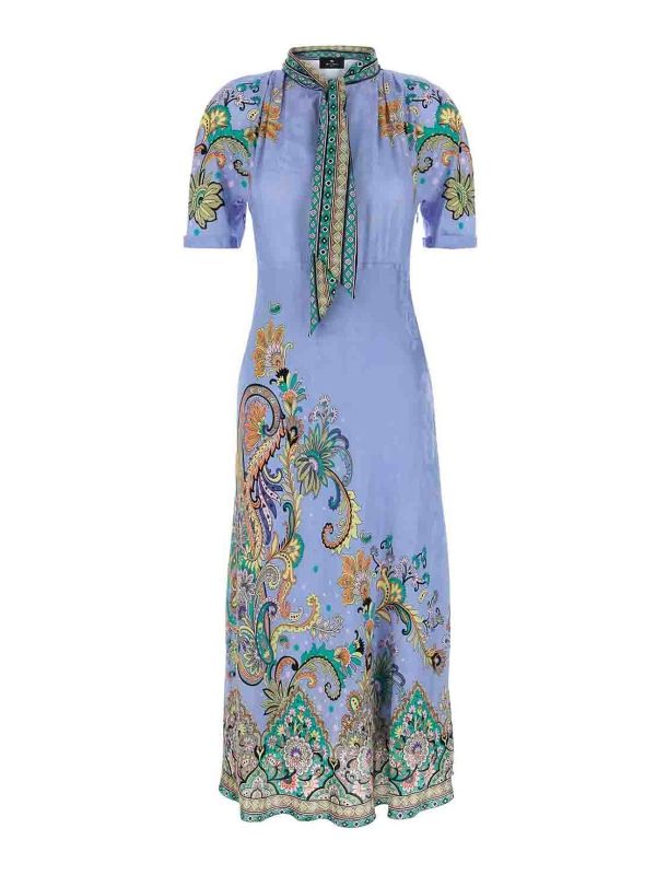 Etro Maxi Robe - Bleu Clair