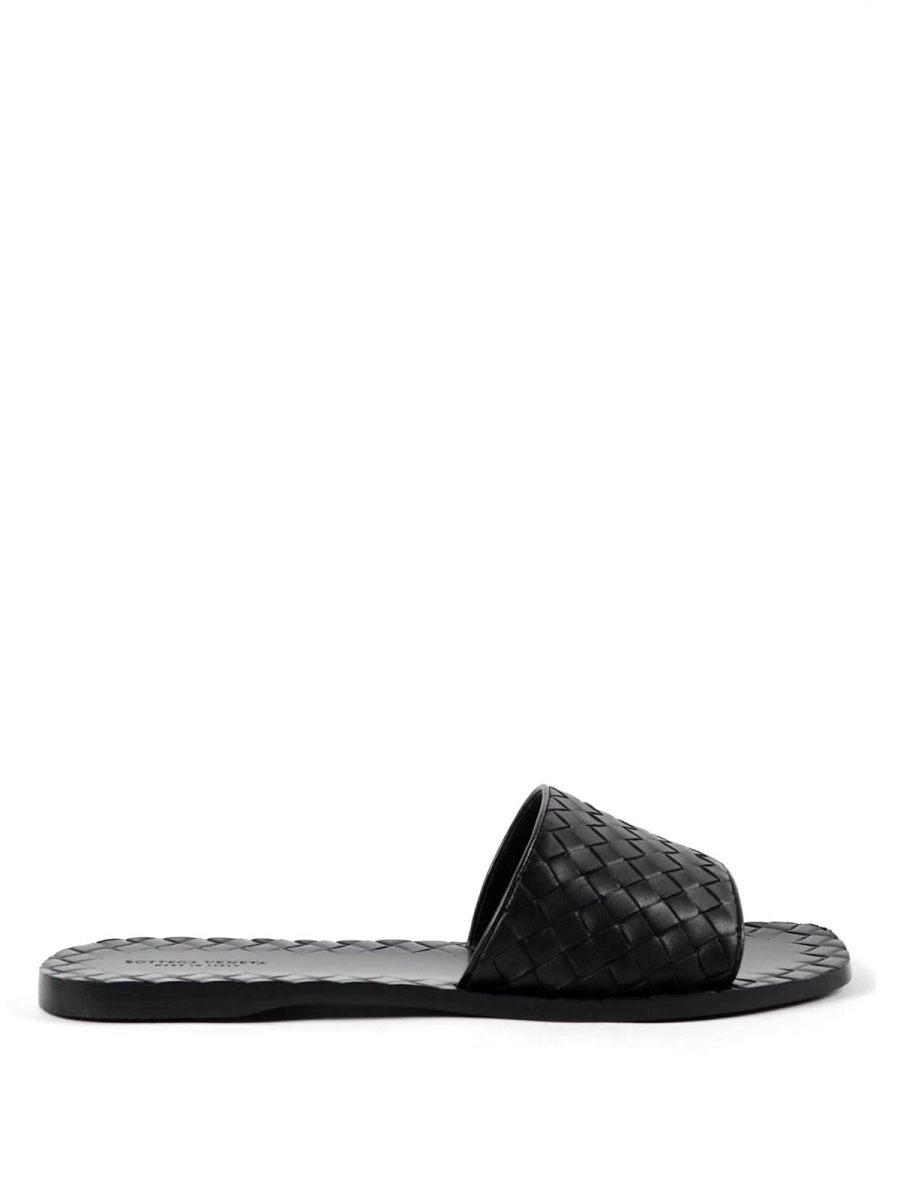 Bottega Veneta Sandales Noir Pour Femme