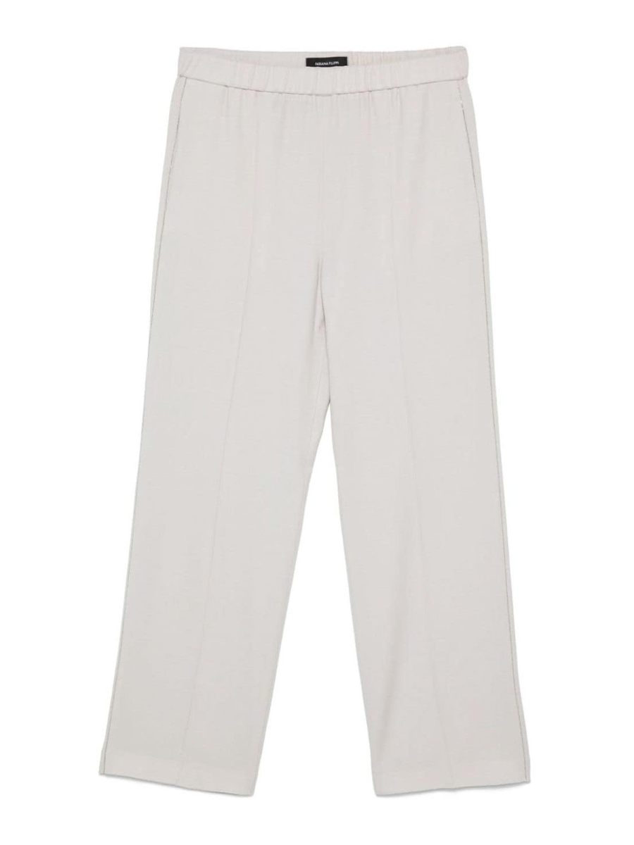 Fabiana Filippi Pantalons Décontractés - Gris