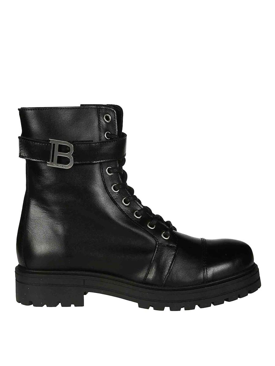 Balmain Bottes - Noir