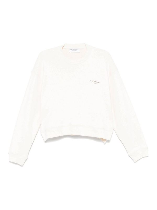 Philosophy di Lorenzo Serafini Sweat-Shirts - Crème