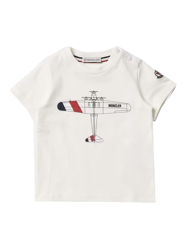 Moncler Jr T-Shirt - Blanc
