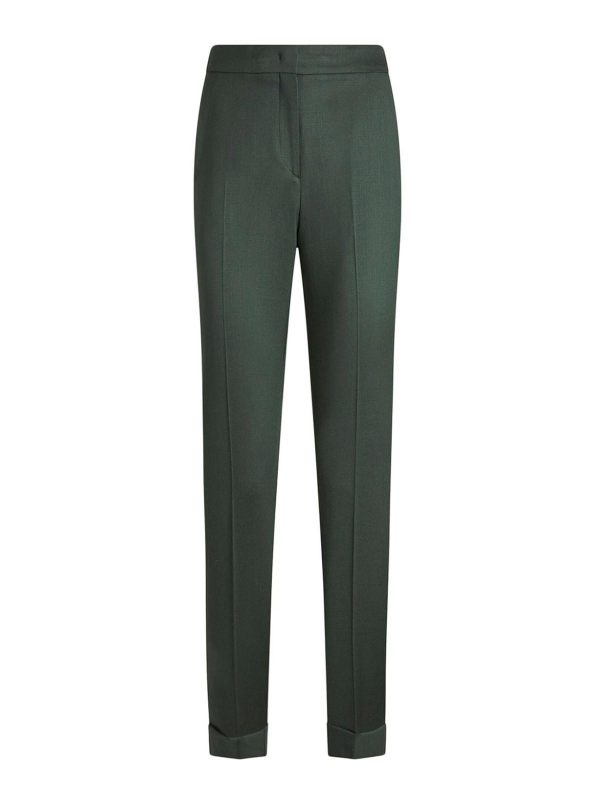Etro Pantalons Décontractés - Vert