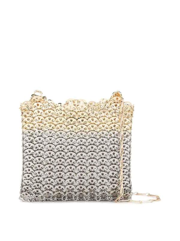 Rabanne Sac Bandoulière - Argent
