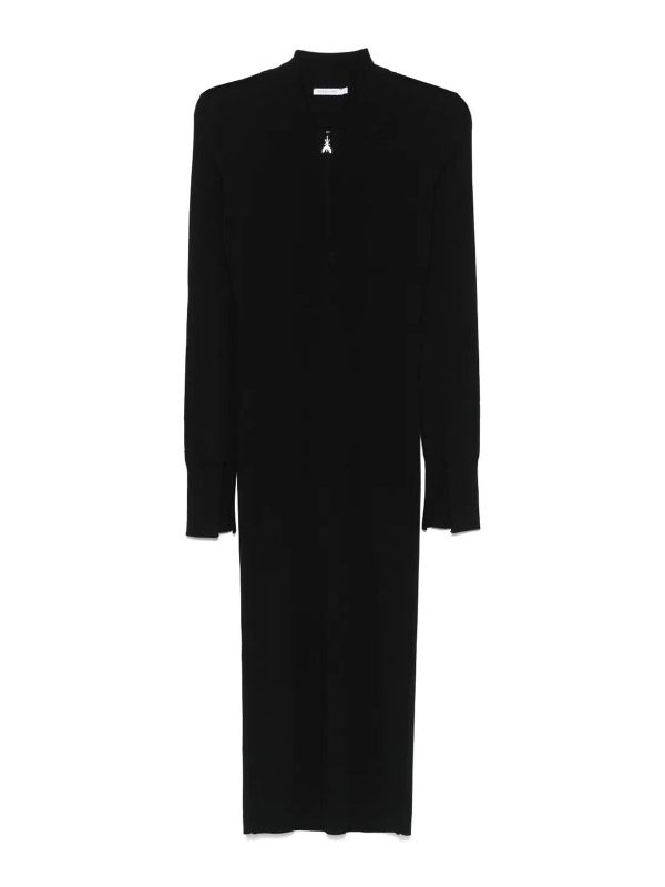 Patrizia Pepe Robe Au Genou - Noir