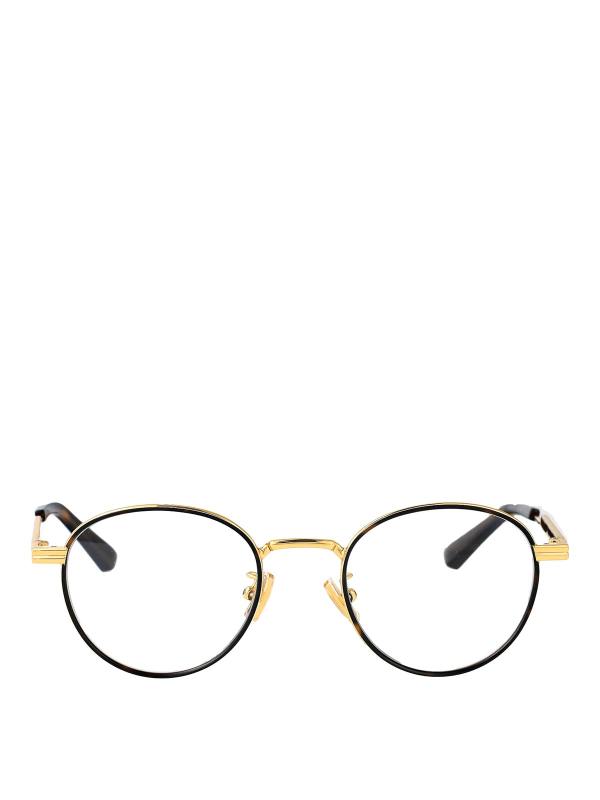Bottega Veneta Lunettes De Soleil - Or