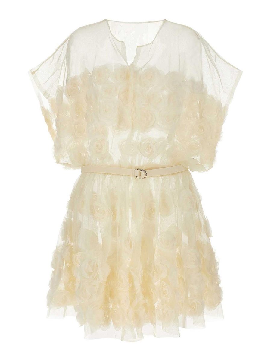 Norma Kamali Robe Au Genou - Blanc
