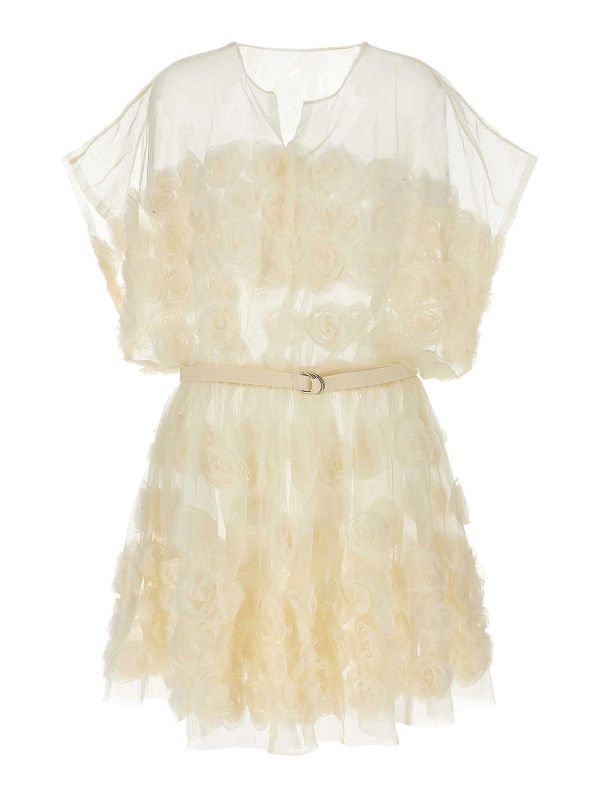 Norma Kamali Robe Au Genou - Blanc