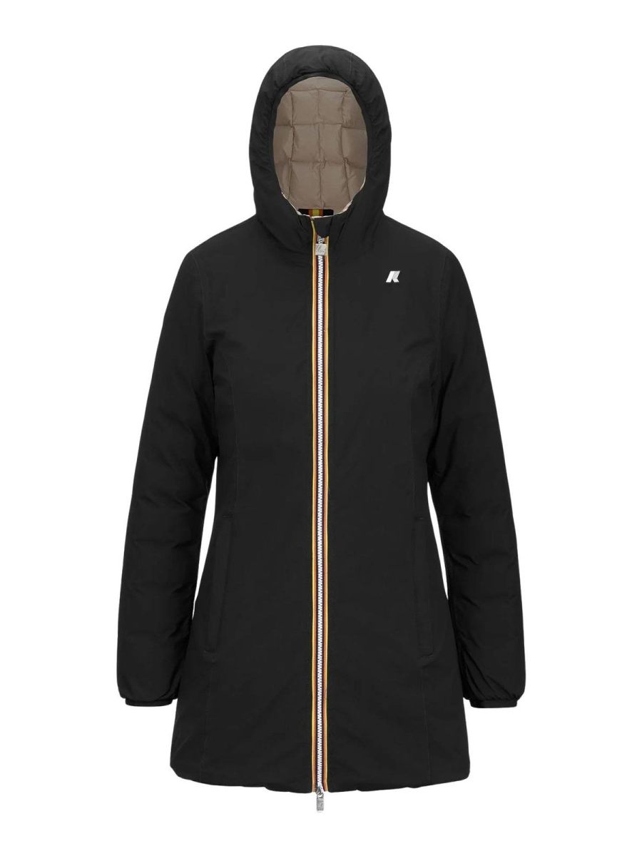 k-way Manteau Court - Noir
