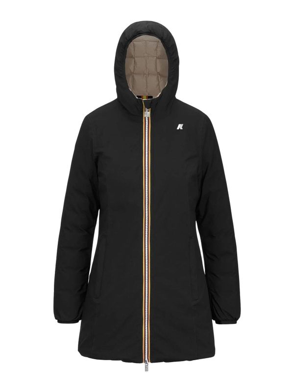 k-way Manteau Court - Noir