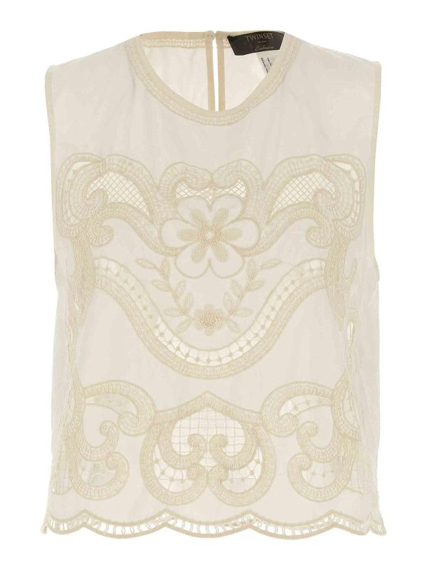 Twinset Top - Blanc