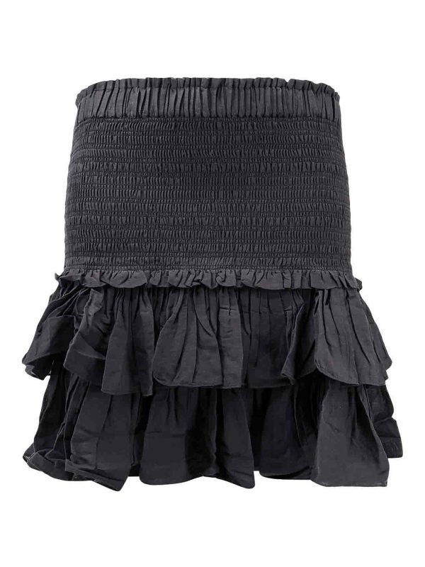 Isabel Marant Etoile Jupe Midi - Noir