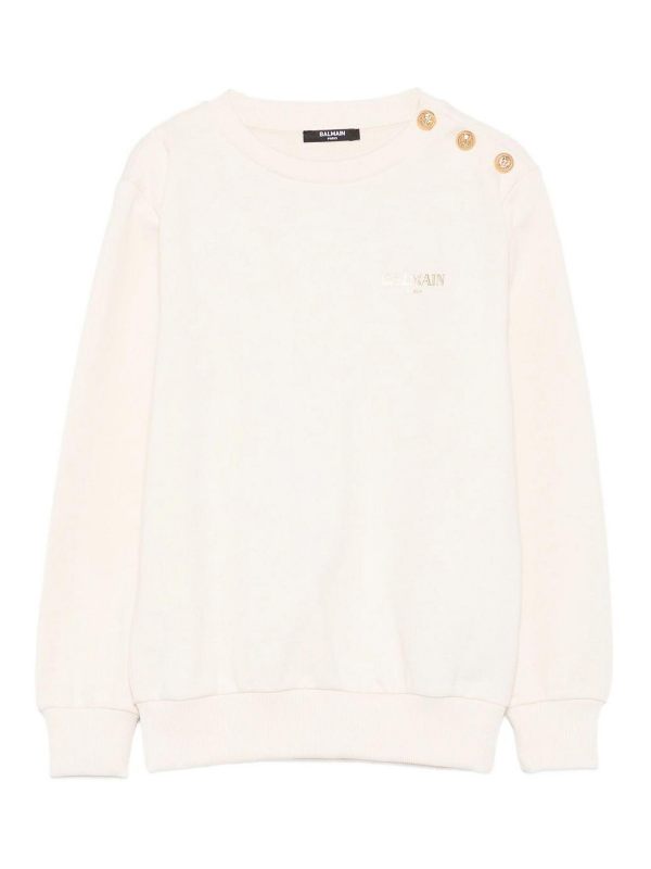 Balmain Sweat-Shirts - Beige