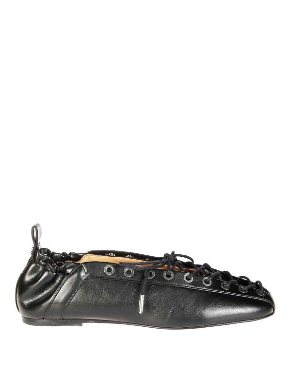Ganni Ballerines - Noir