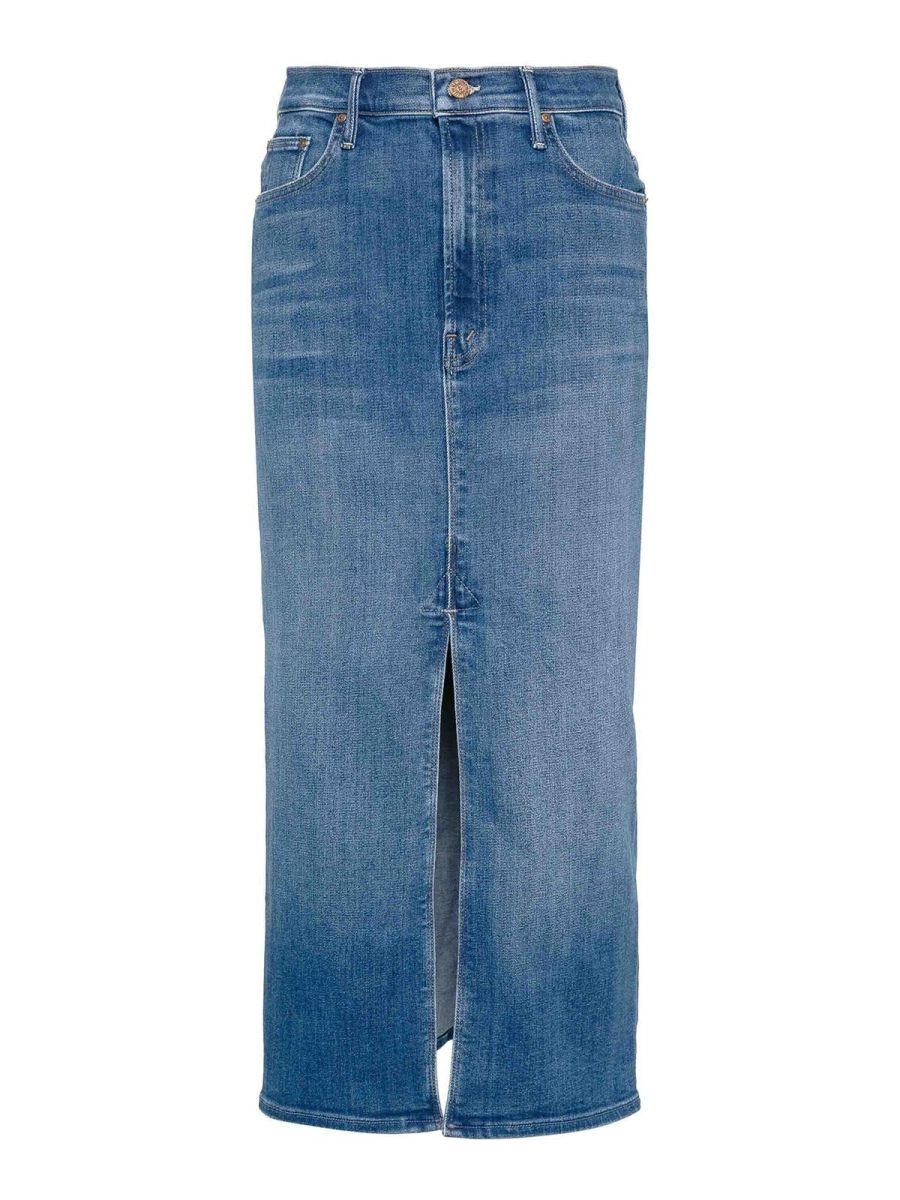Mother Jupe Longue - Bleu