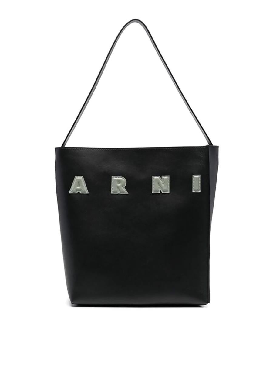 Marni Sac Porté Épaule - Noir