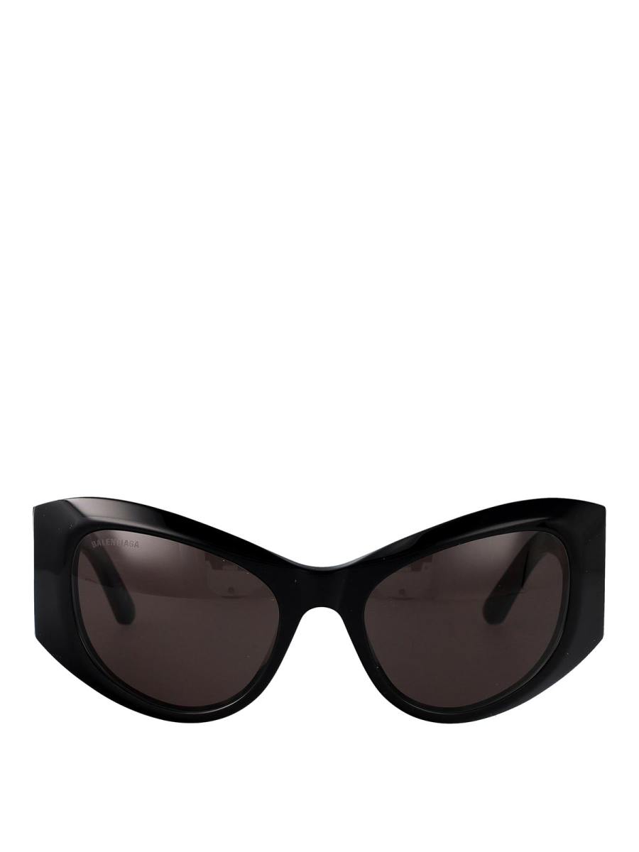 Balenciaga Lunettes De Soleil - Noir