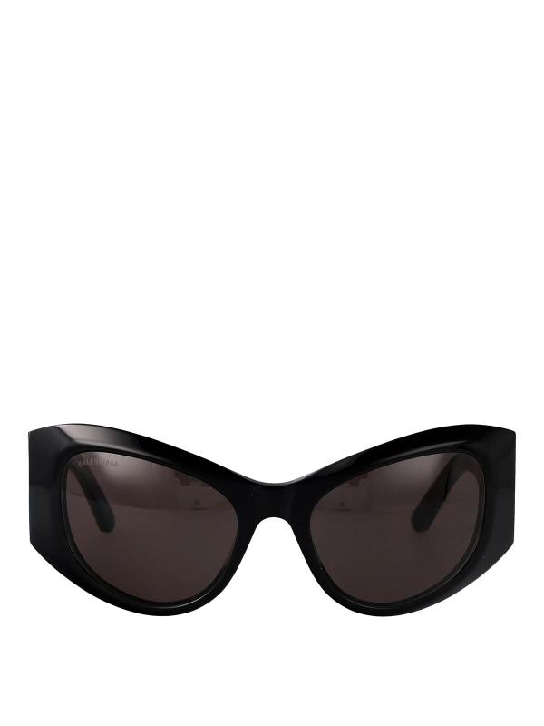 Balenciaga Lunettes De Soleil - Noir
