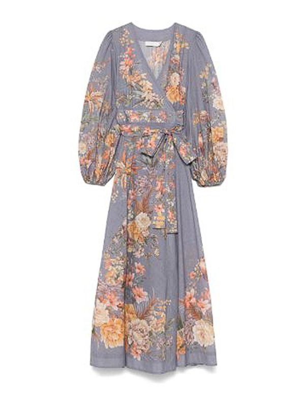 Zimmermann Robe Au Genou - Multicolore