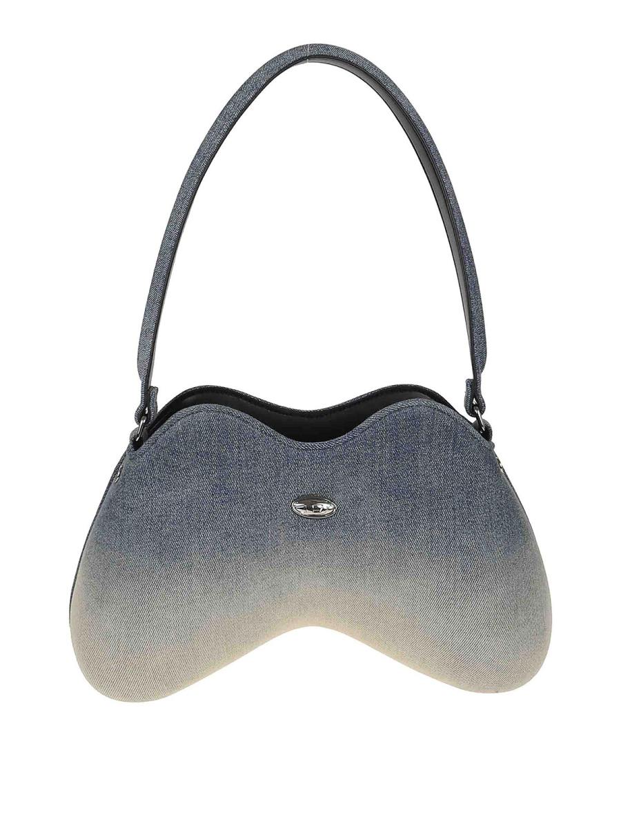 Diesel Sac Porté Épaule - Foncé Délavé