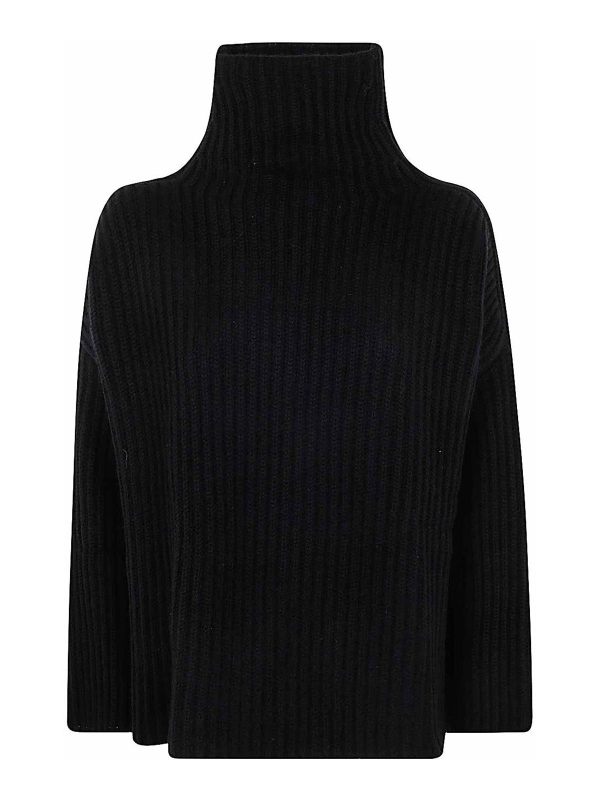 Kujten Pull Col Roulé - Noir