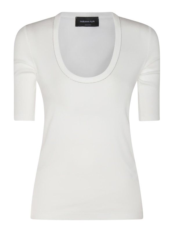 Fabiana Filippi T-Shirt - Blanc